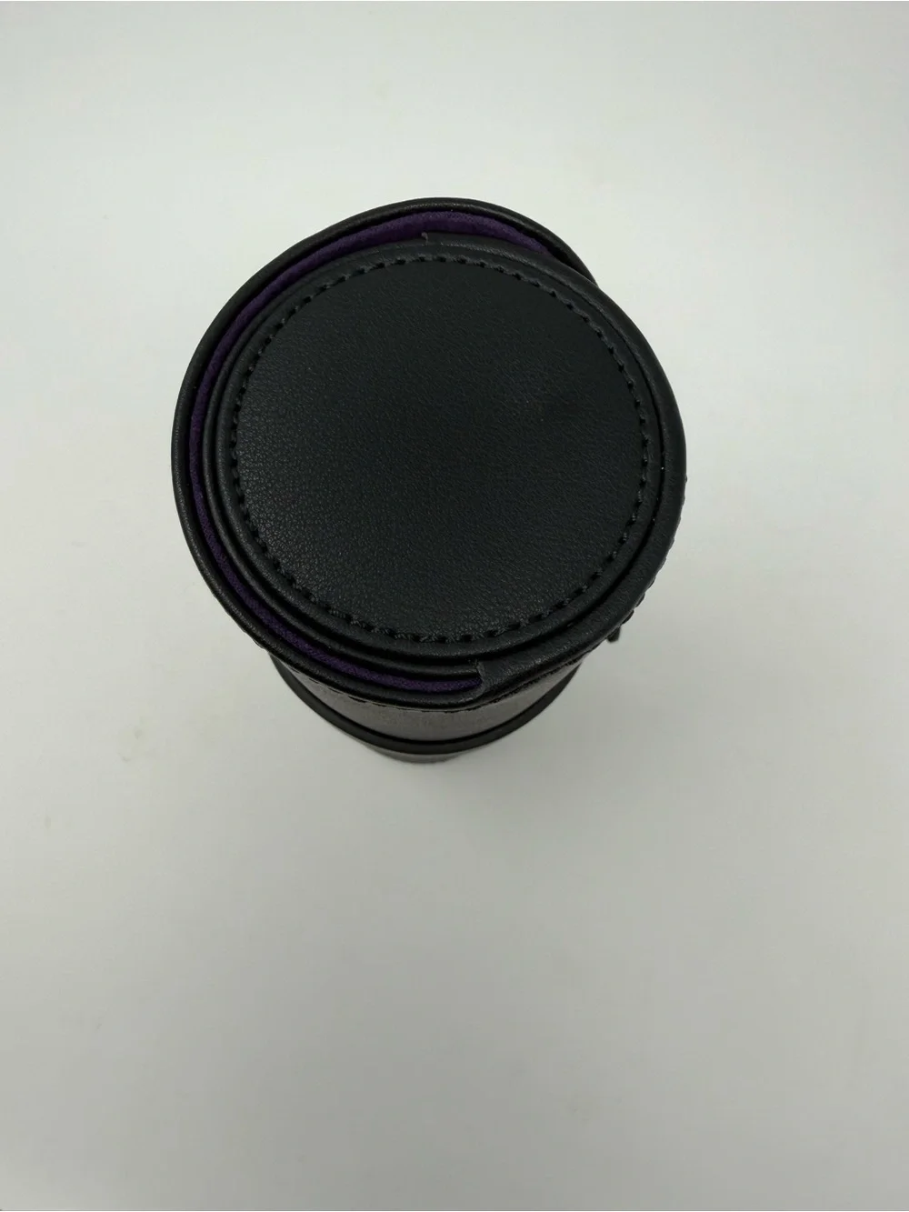 Heritage by WOLF Purple and Black Travel Watch Roll